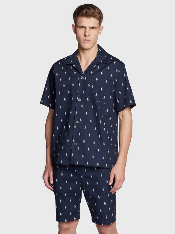 

Пижамы стандартного кроя Polo Ralph Lauren, синий