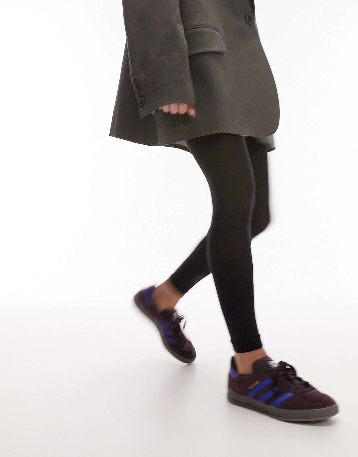

Черные колготки без стопы Topshop