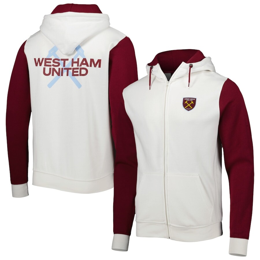 

Толстовка на молнии Sport Design Sweden West Ham United, белый