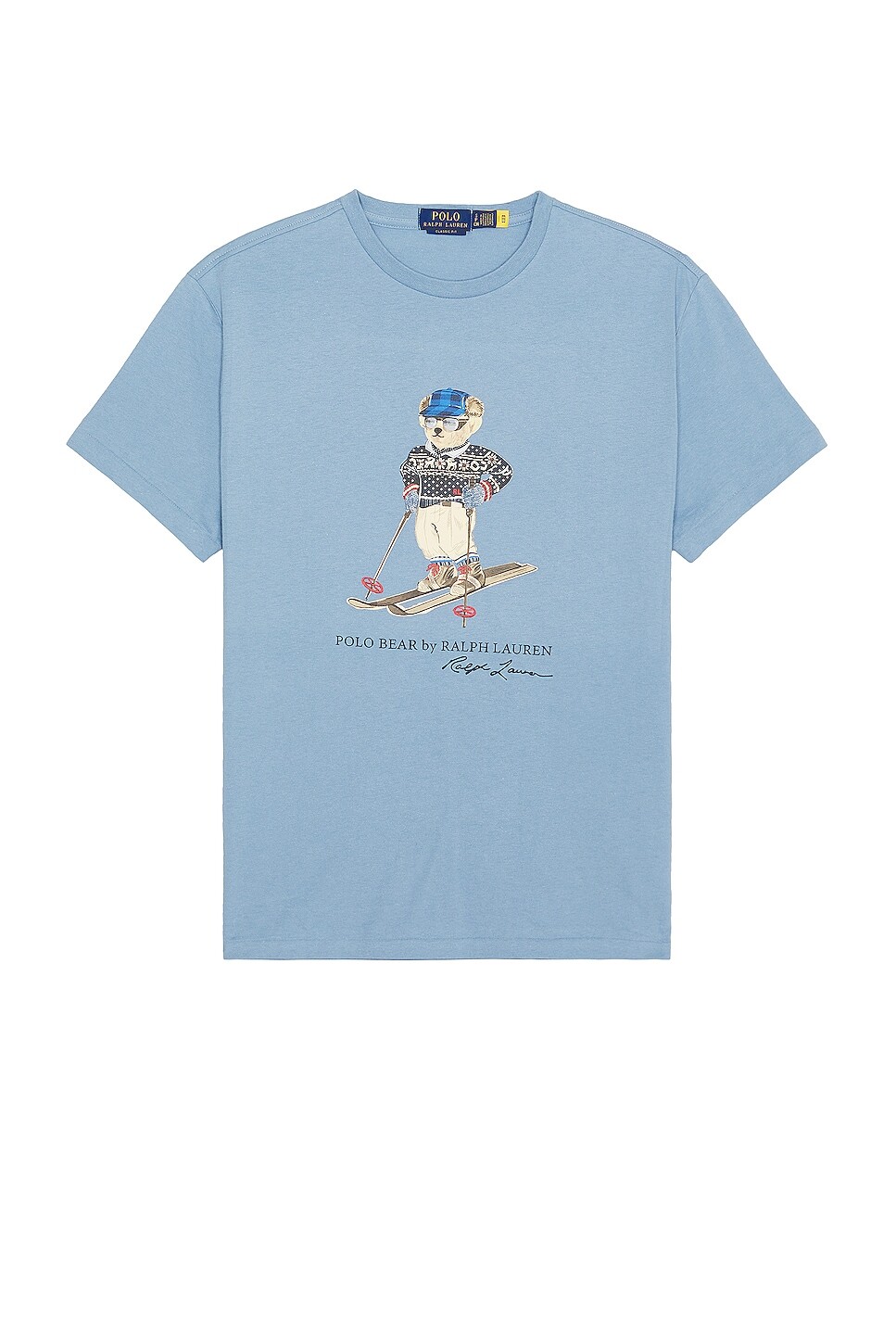 

Футболка Polo Ralph Lauren Ski Bear, цвет Channel Blue