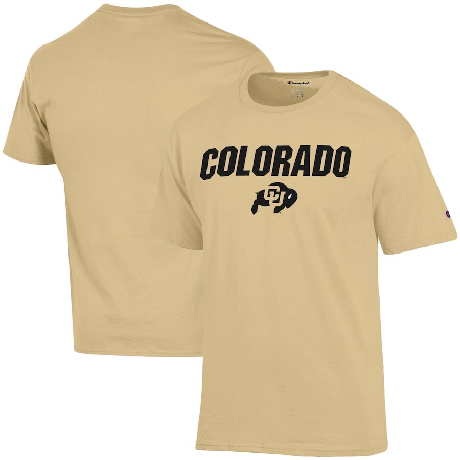 

Футболка с коротким рукавом Champion Colorado Buffaloes, золотой