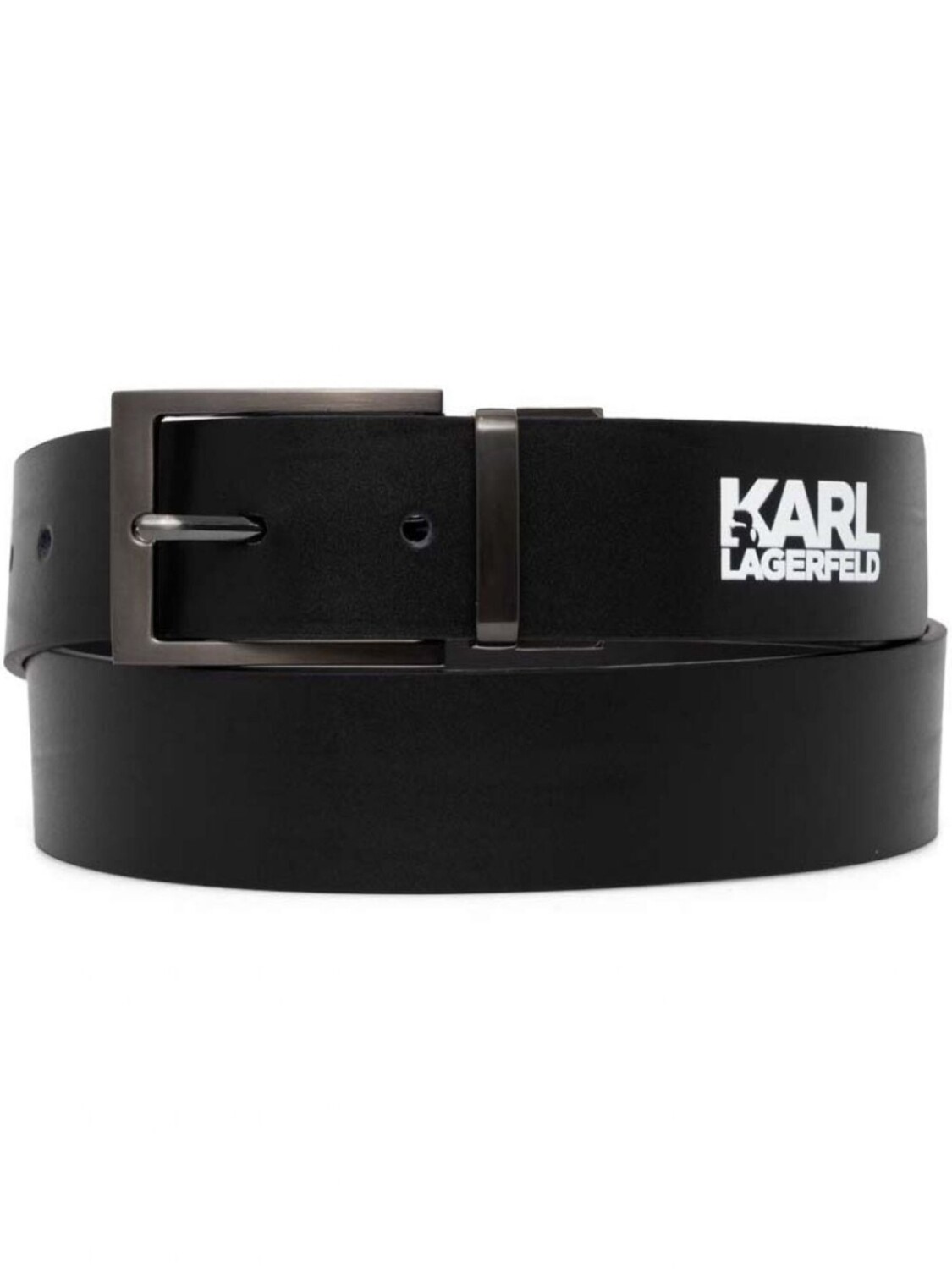 

Ремень с логотипом Karl Lagerfeld, черный