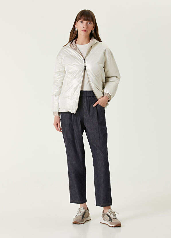 

Укороченные джинсы Brunello Cucinelli, синий