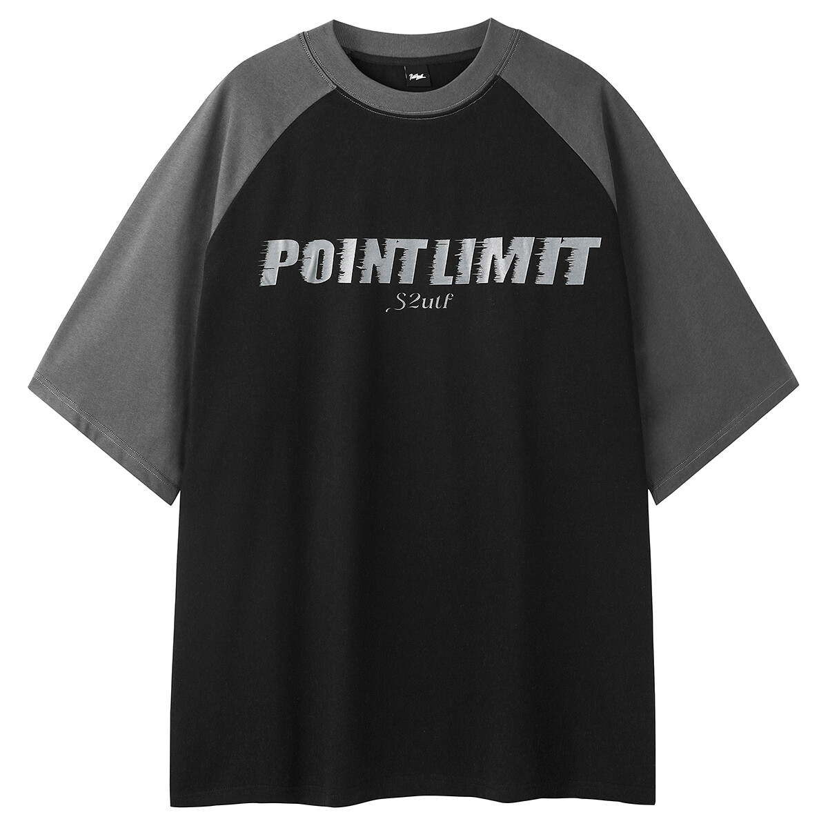 

Футболка унисекс Pointlimit, Черные рукава и белое тело