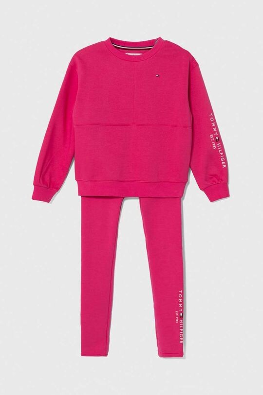 

Детский спортивный костюм Tommy Hilfiger, розовый