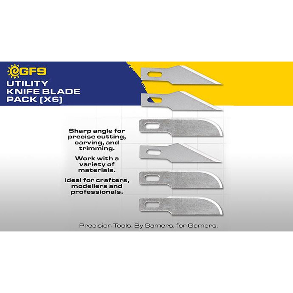 

Аксессуары Gale Force 9 Hobby Tools: Utility Knife Blade Pack