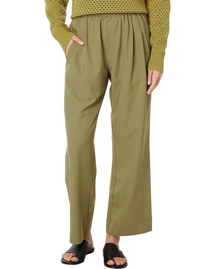 

Брюки Varley Tacoma Straight Pleat, цвет Martini Olive