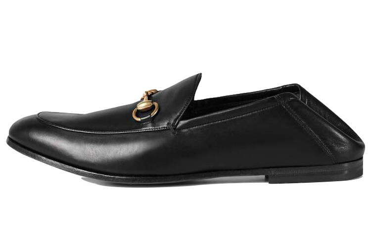 

Кожаные лоферы GUCCI черные