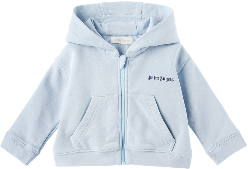 

Толстовка Baby Blue Bear Синий/Оранжевый Palm Angels