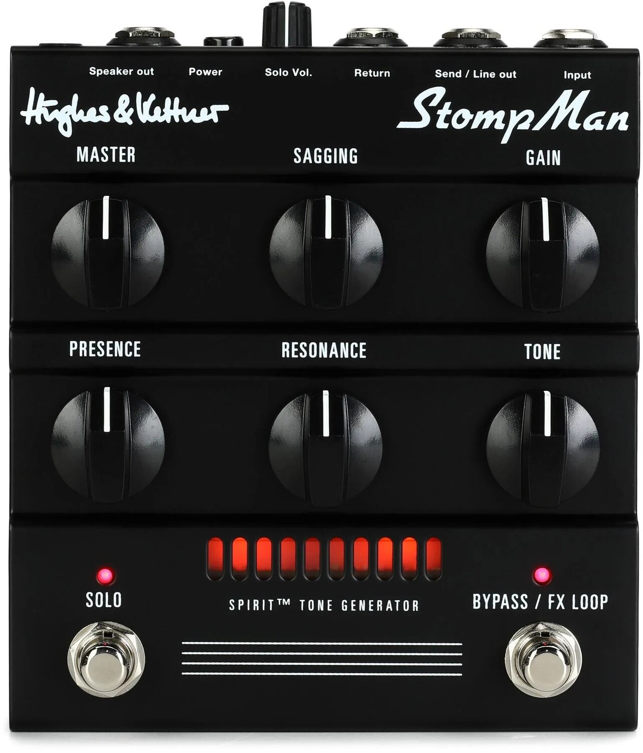 

Hughes & Kettner StompMan Педаль гитарного усилителя мощностью 50 Вт