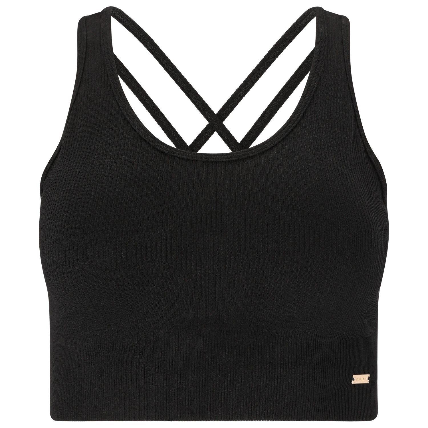 

Спортивный бюстгальтер Athlecia Women's Aideny Seamless Rib Bra, черный