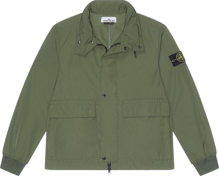 

Куртка Stone Island Lightweight Hooded 'Musk Green', зеленый