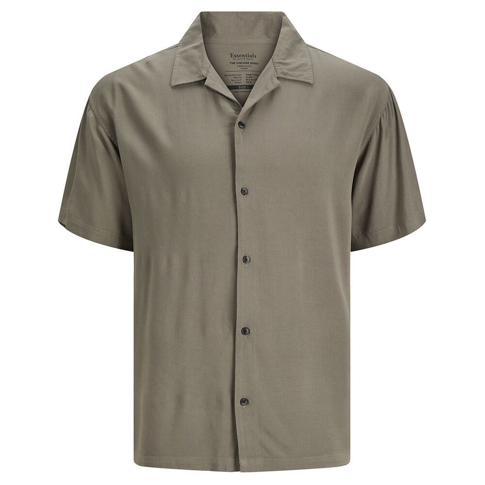 

Рубашка с коротким рукавом Jack & Jones Jeff Solid Resort, зеленый