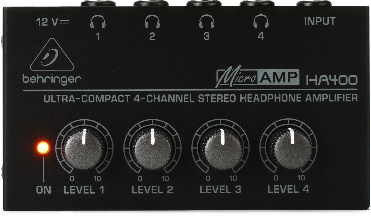 

Behringer MicroAMP HA400 4-канальный усилитель для наушников