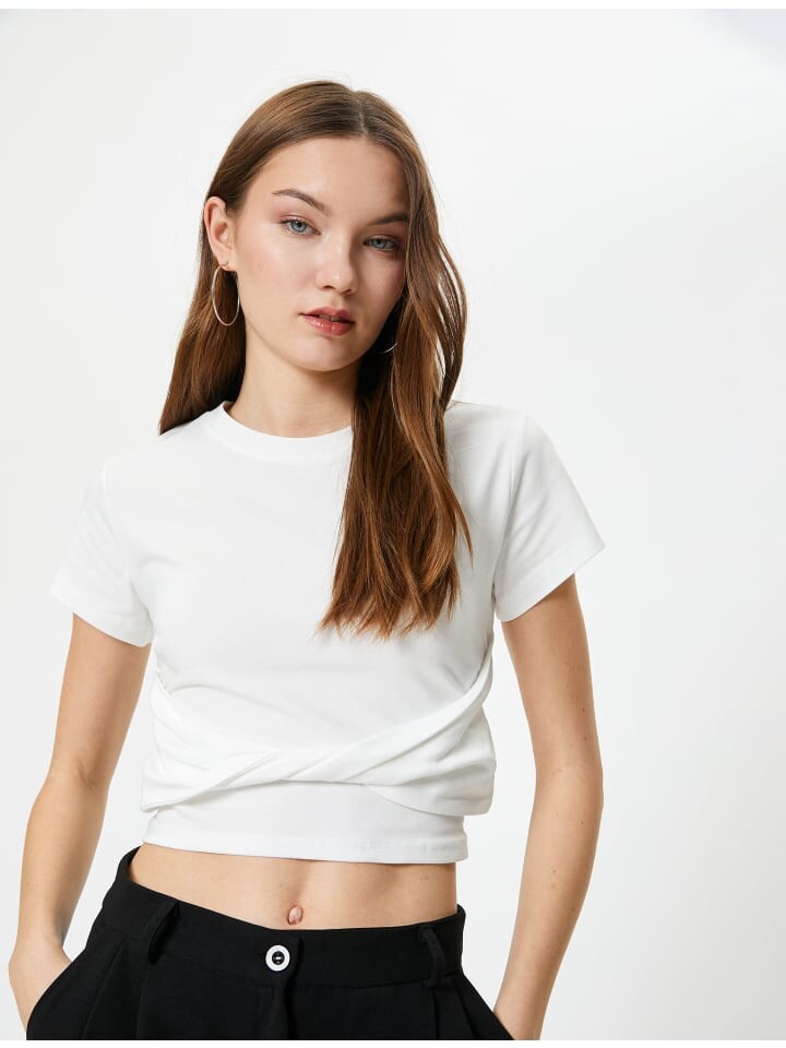 

Футболка KOTON T shirt, экрю