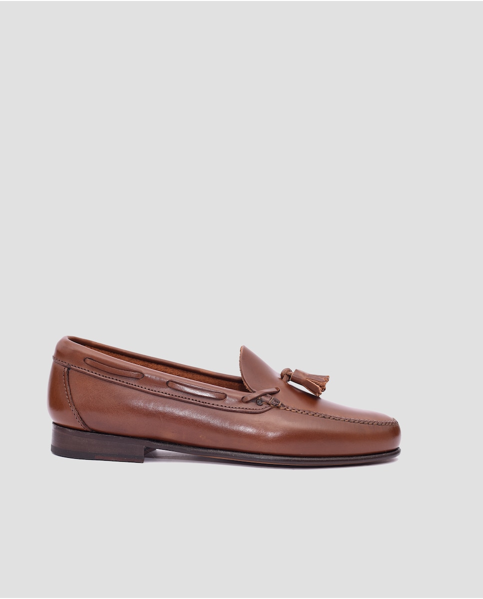 Мужские коричневые кожаные мокасины Mr. Mac Shoes, коричневый