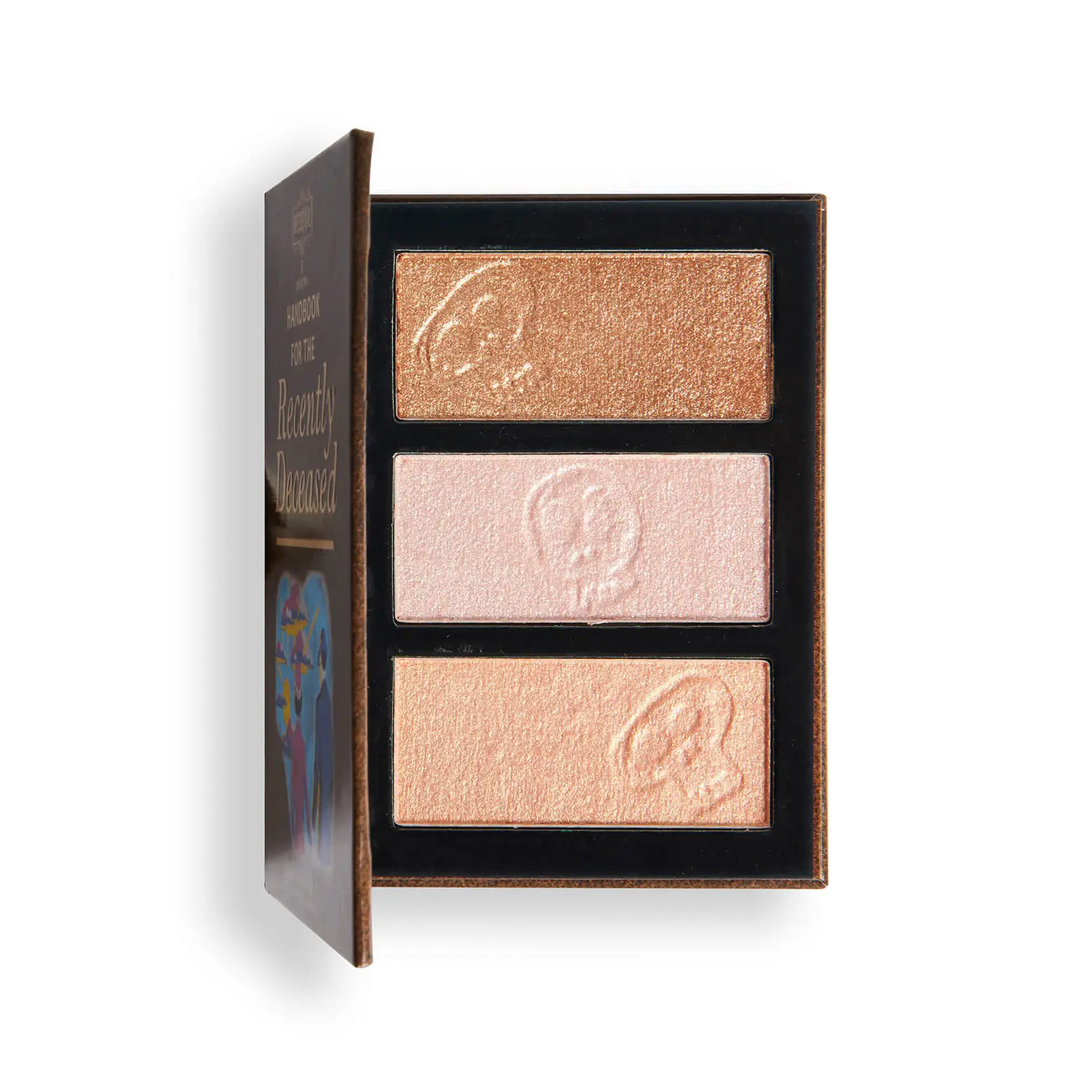 

Хайлайтер Beetlejuice x Revolution Recently Deceased Highlighter Palette