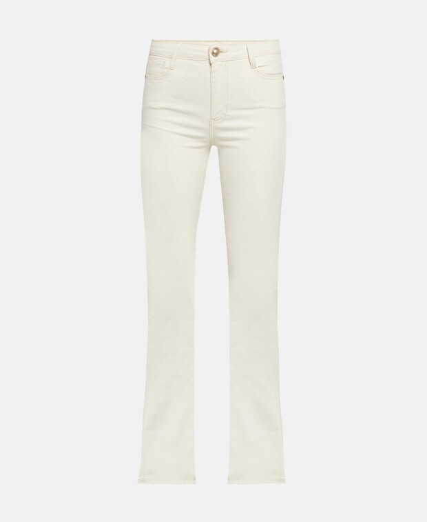 

Расклешенные джинсы Guess, экрю