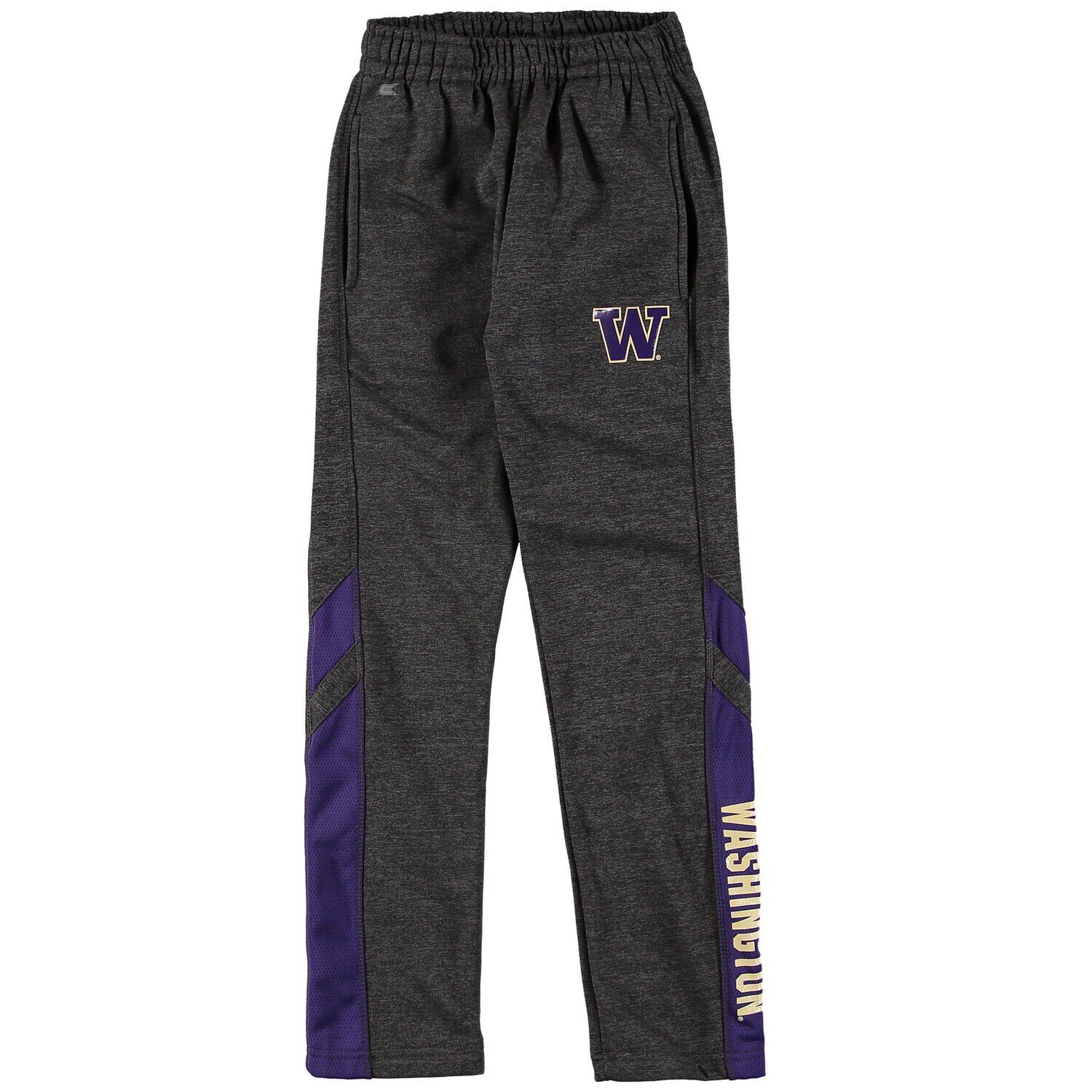 

Темно-угольные флисовые брюки Youth Colosseum Washington Huskies Colosseum