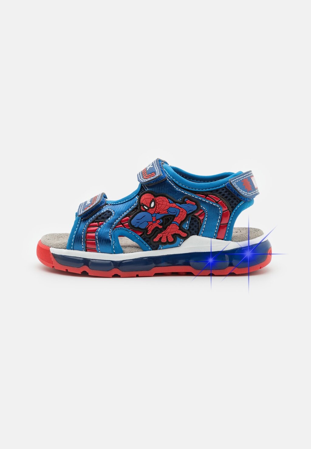 

Трекинговые сандалии MARVEL SPIDERMAN BOY LIGHTS Geox, цвет navy/royal