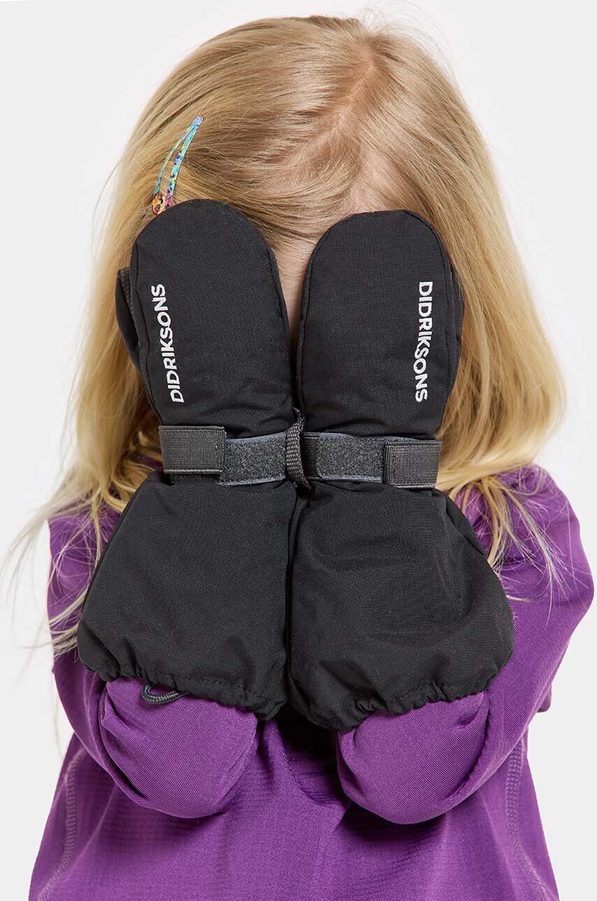 

Детские лыжные перчатки Didriksons BIGGLES MITTEN, черный