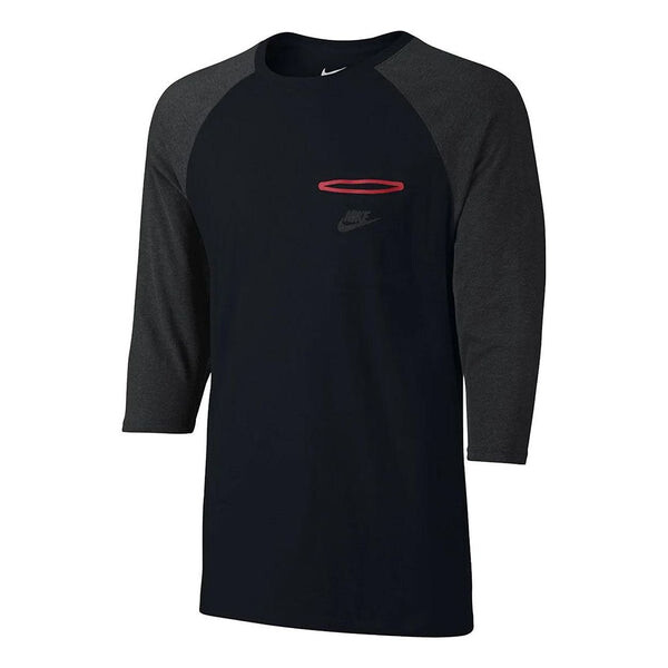 

Футболка с карманом реглан рубашка bemis Nike, черный