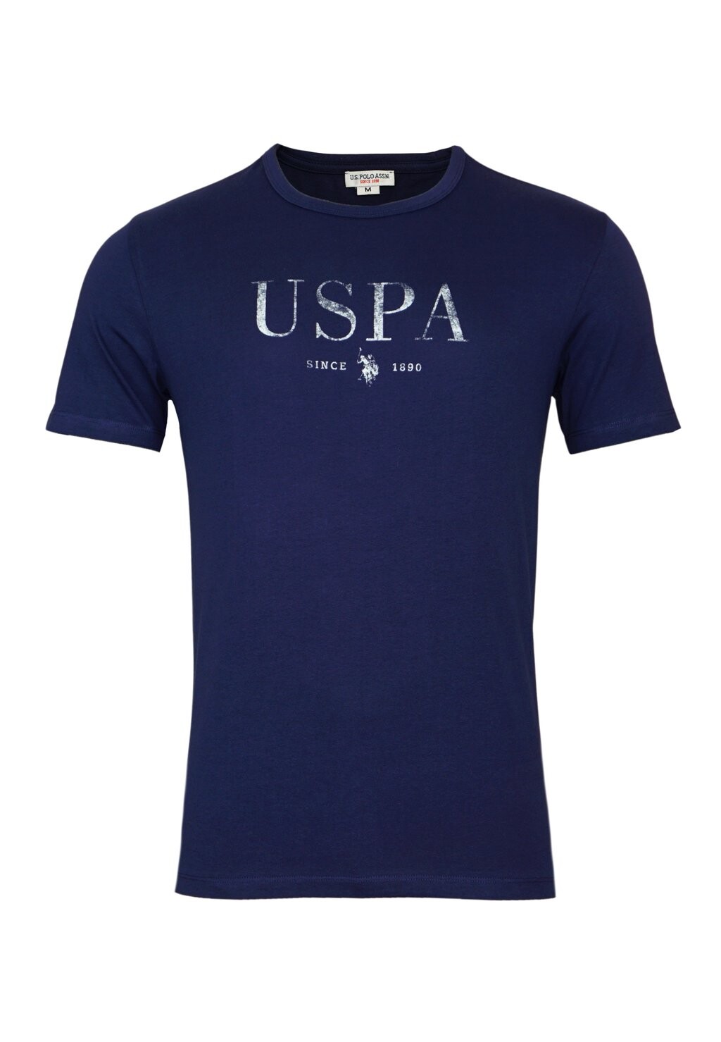

Футболка с принтом U.S. Polo Assn., темно-синий
