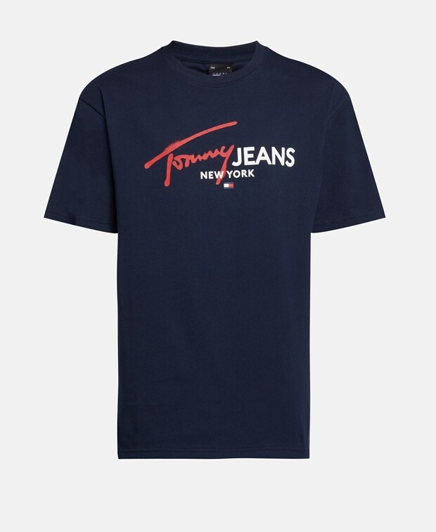 

Футболка Tommy Jeans, темно-синий