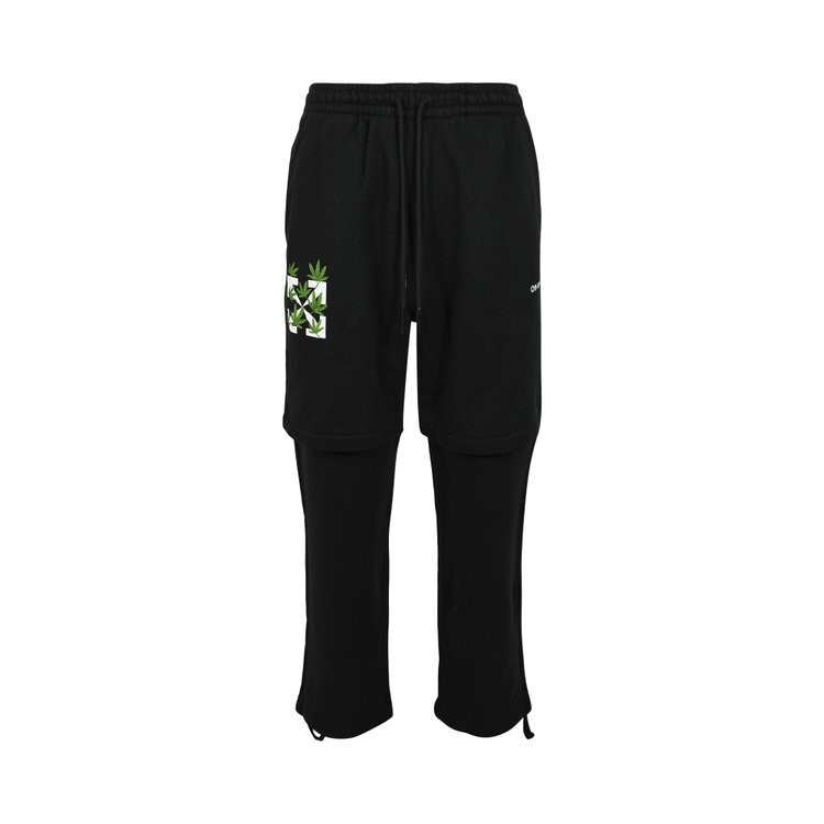 

Спортивные брюки Off-White Arrow Drawstring Track Pants, черный