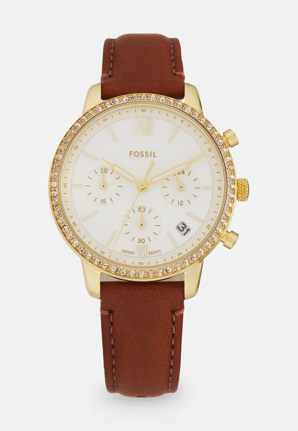 

Хронограф NEUTRA WATCH Fossil, коричневый