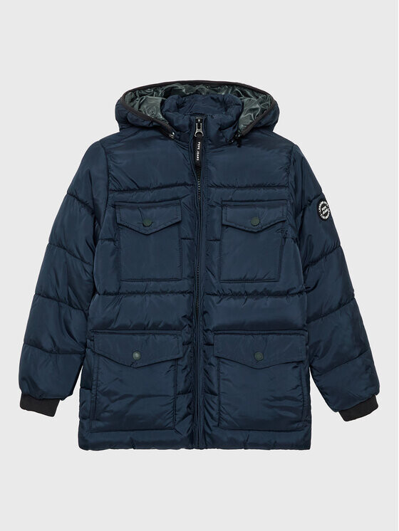 

Пуховик стандартного кроя Pepe Jeans, синий