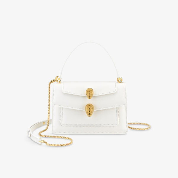 

Кожаная сумка через плечо Serpenti Forever от Bvlgari x Alexander Wang Bvlgari, белый