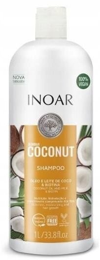 

Шампунь, 1000мл Inoar, Bombar Coconut, inna