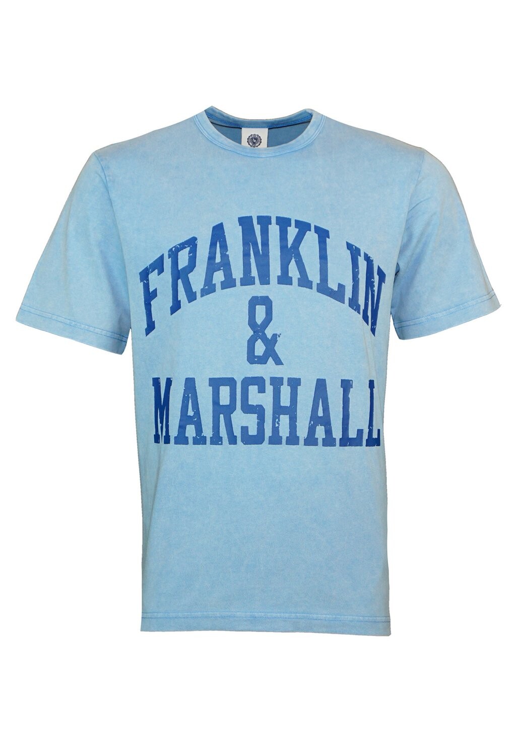

Футболка с принтом Franklin & Marshall, синий