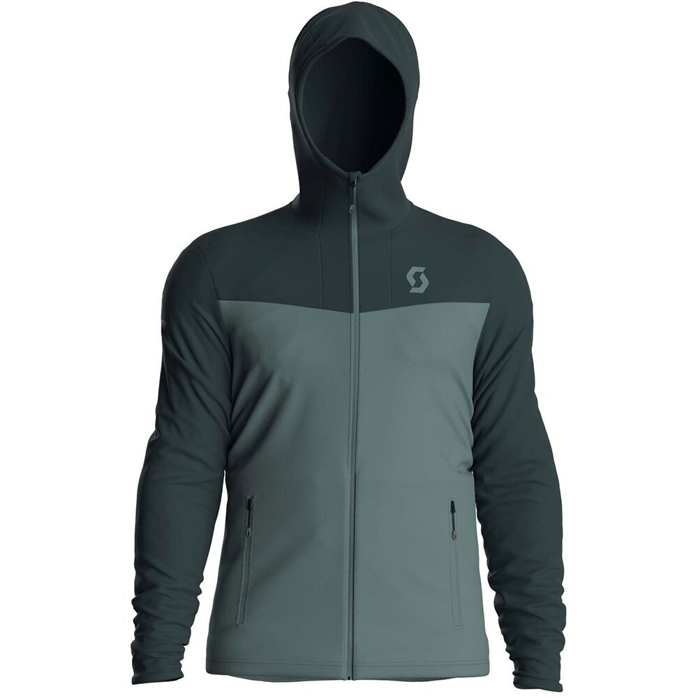 

Толстовка Scott Defined Mid Full Zip, зеленый