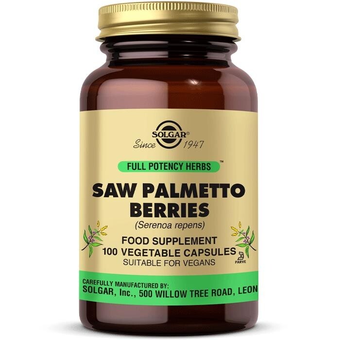 

Solgar Saw Palmetto ягоды 100 таблеток
