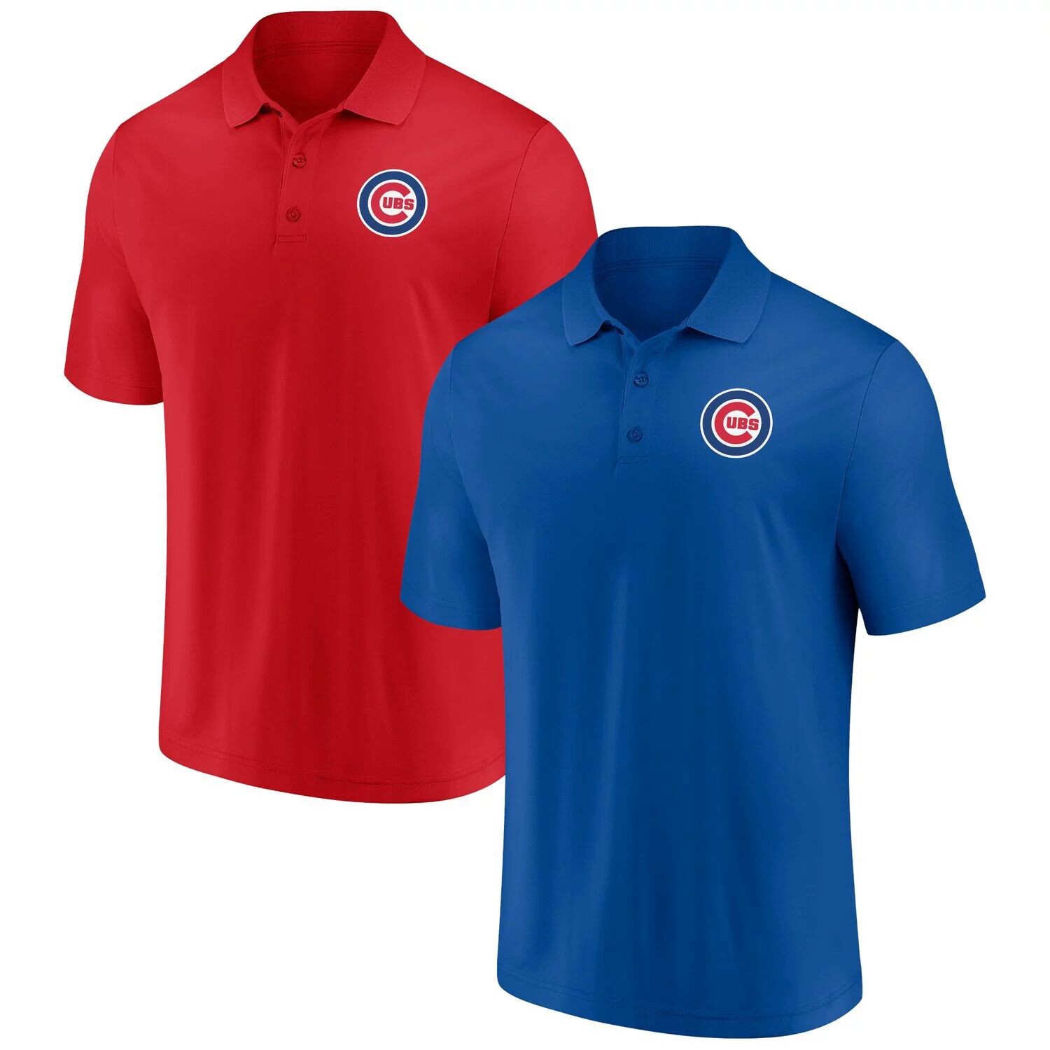 

Мужской комплект поло с логотипом Fanatics Royal/Red Chicago Cubs Primary