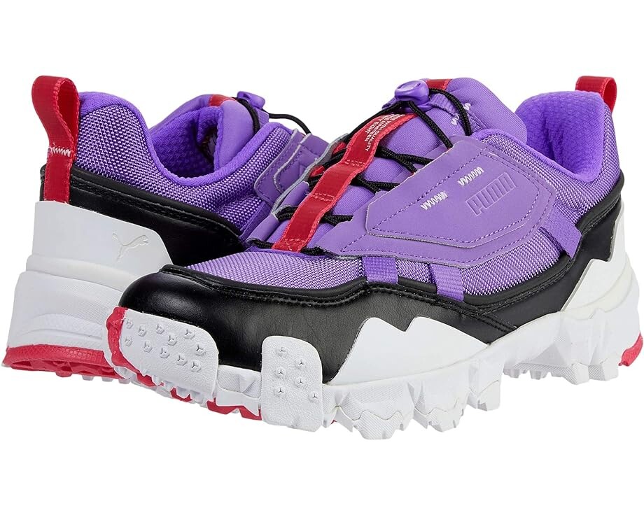 Кроссовки PUMA Trailfox Overland, цвет Purple Glimmer/Puma Black кроссовки glimmer kicks 81445l skechers kids цвет black black