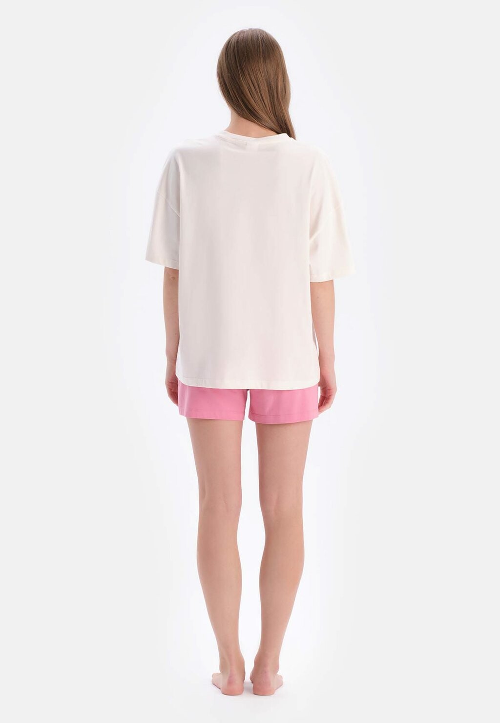 

Пижама SHORT SLEEVE CREW NECK SLOGAN DAGI, кремовый