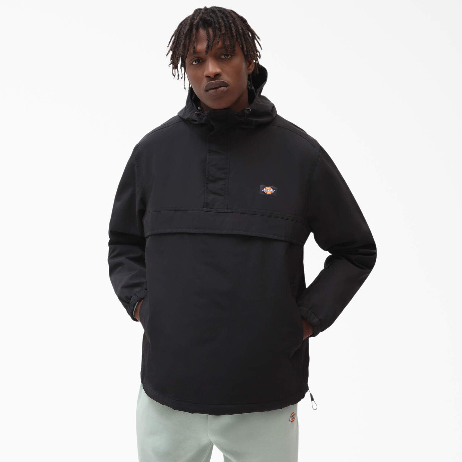 

Пуловер-анорак с видом на ледник Dickies, цвет Black (Bkx)