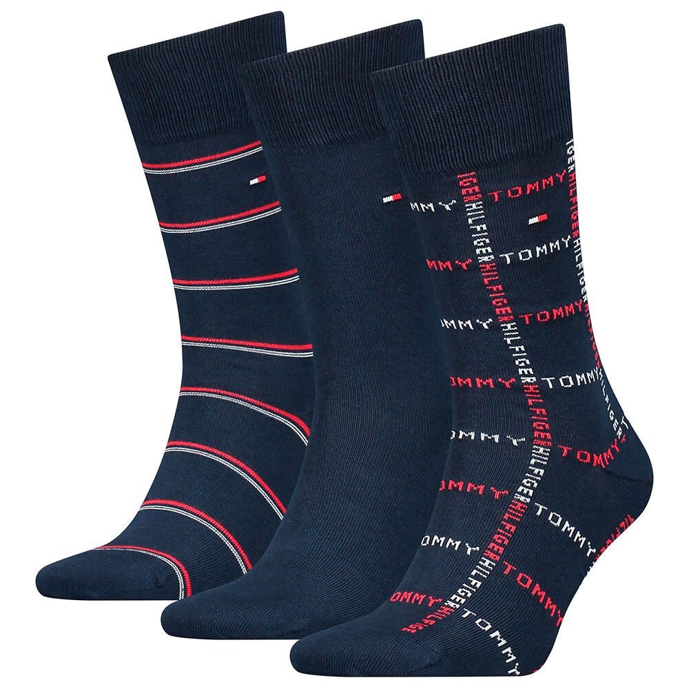 

Носки Toммy Hilfiger Giftbox Grid 3 шт, синий