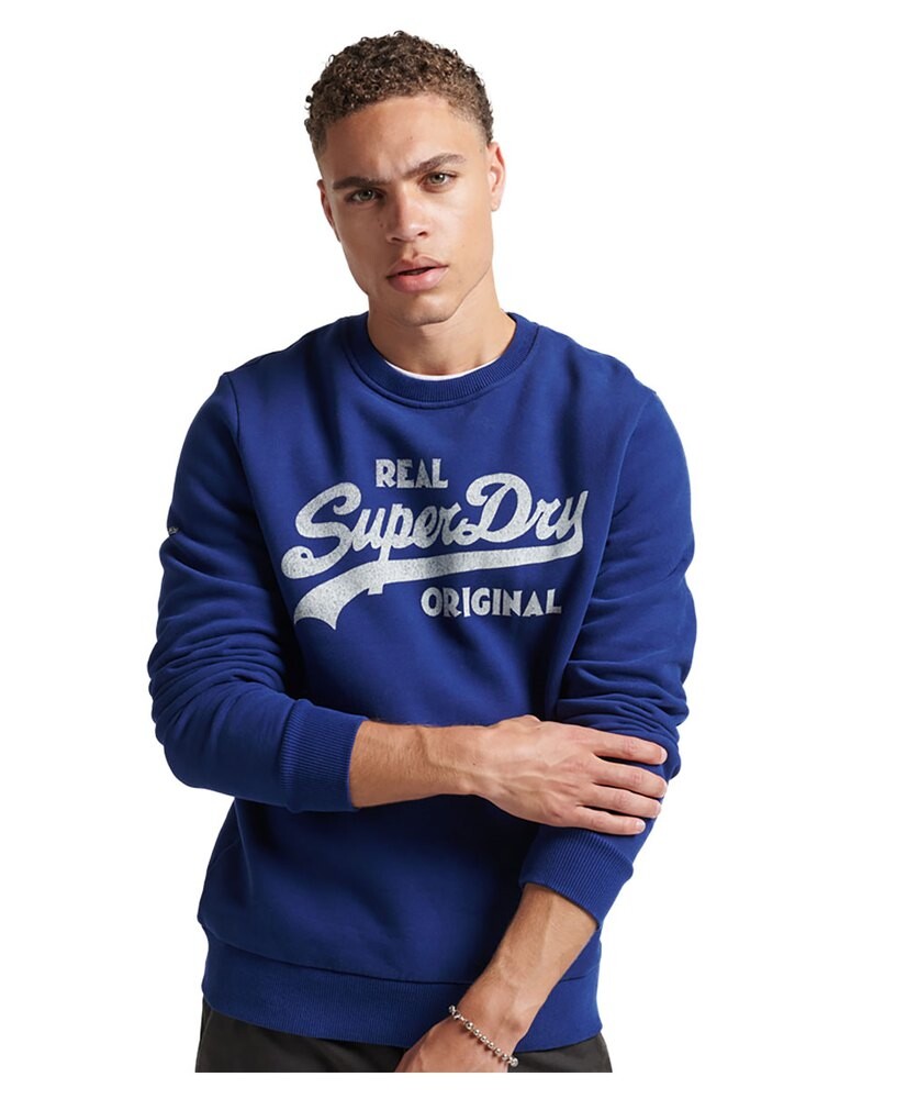 

Толстовка Superdry Vintage Logo Soda Pop, синий