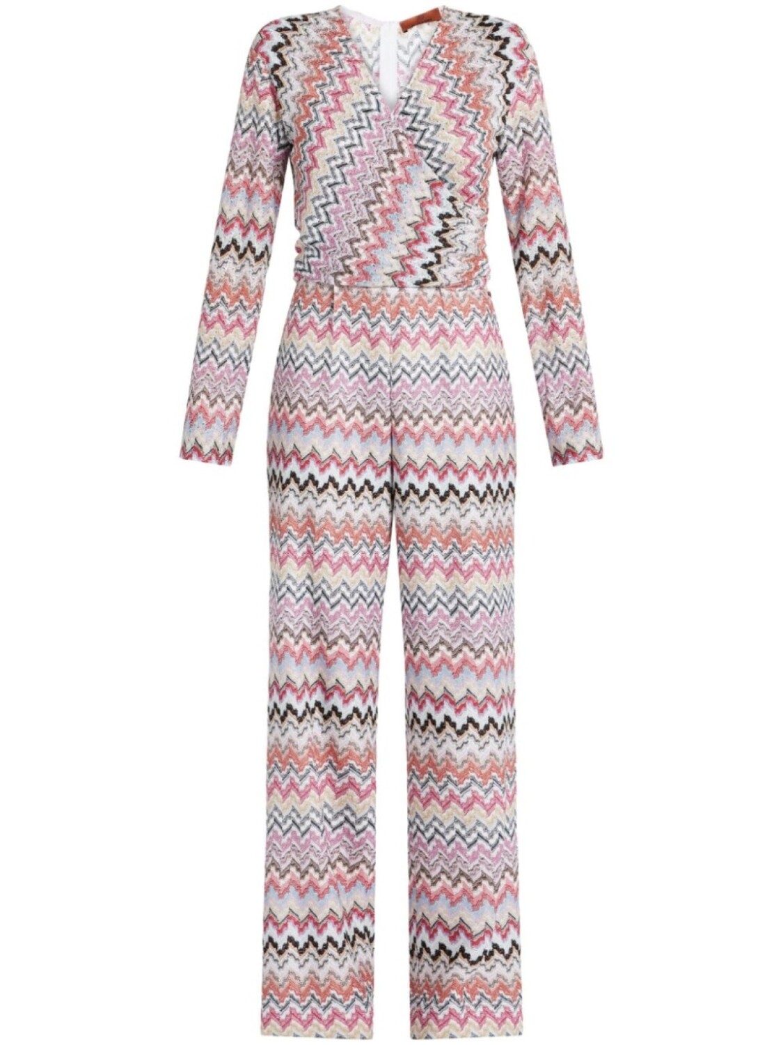 

Missoni комбинезон с узором зигзаг, розовый
