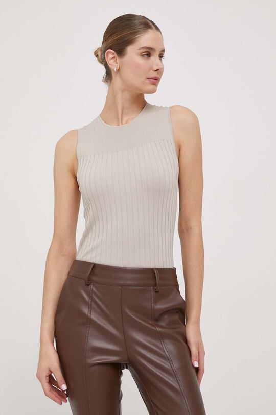 Топ Келвин Кляйн Calvin Klein, бежевый