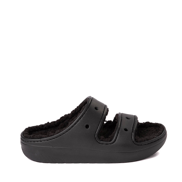 Сандалии Crocs Classic Cozzzy Slide, черный классические сандалии crocs cozzzy sza denim