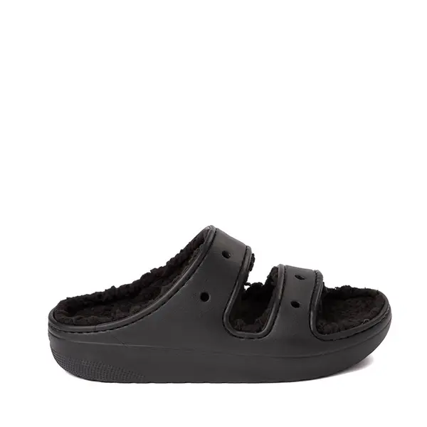 цена Сандалии Crocs Classic Cozzzy Slide, черный