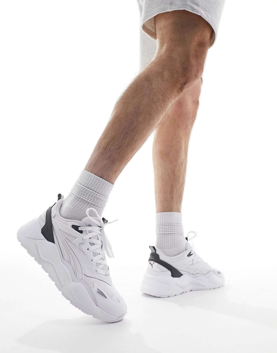 

Белые светоотражающие кроссовки Puma RS-X Efekt, Белый