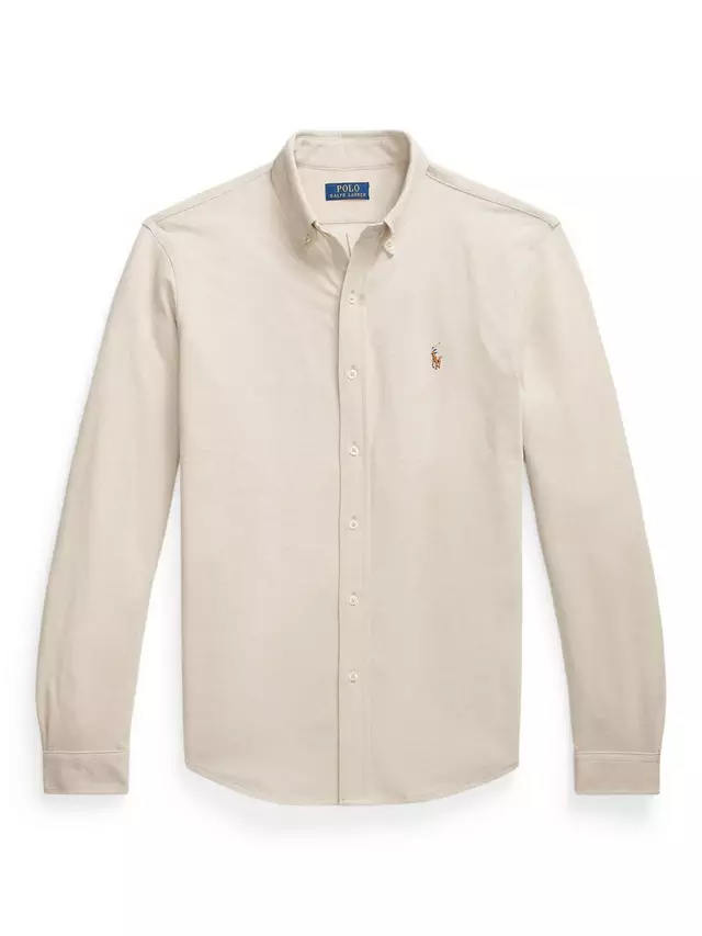 

Рубашка Ralph Lauren Polo Ralph Lauren Oxford, цвет coastalbeige/mltipp