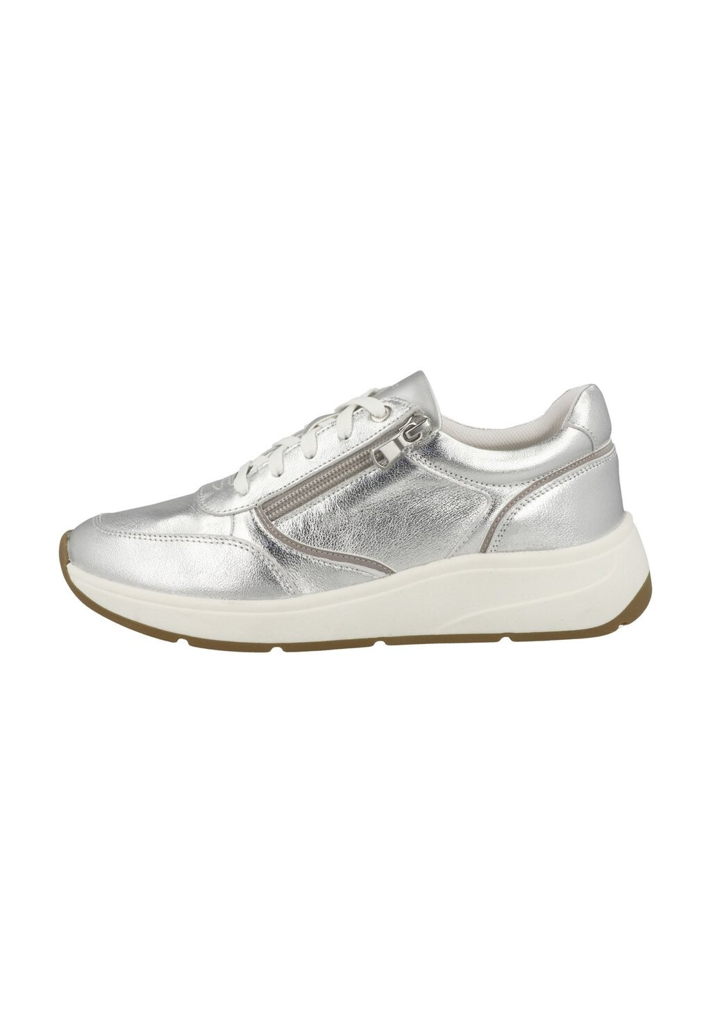 

Низкие кроссовки Cristael Low Geox, цвет silver