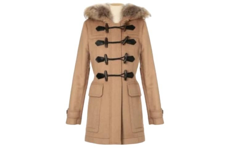 

Пальто женское Burberry с карманами, бежевый